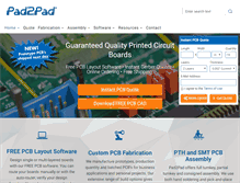 Tablet Screenshot of pad2pad.com